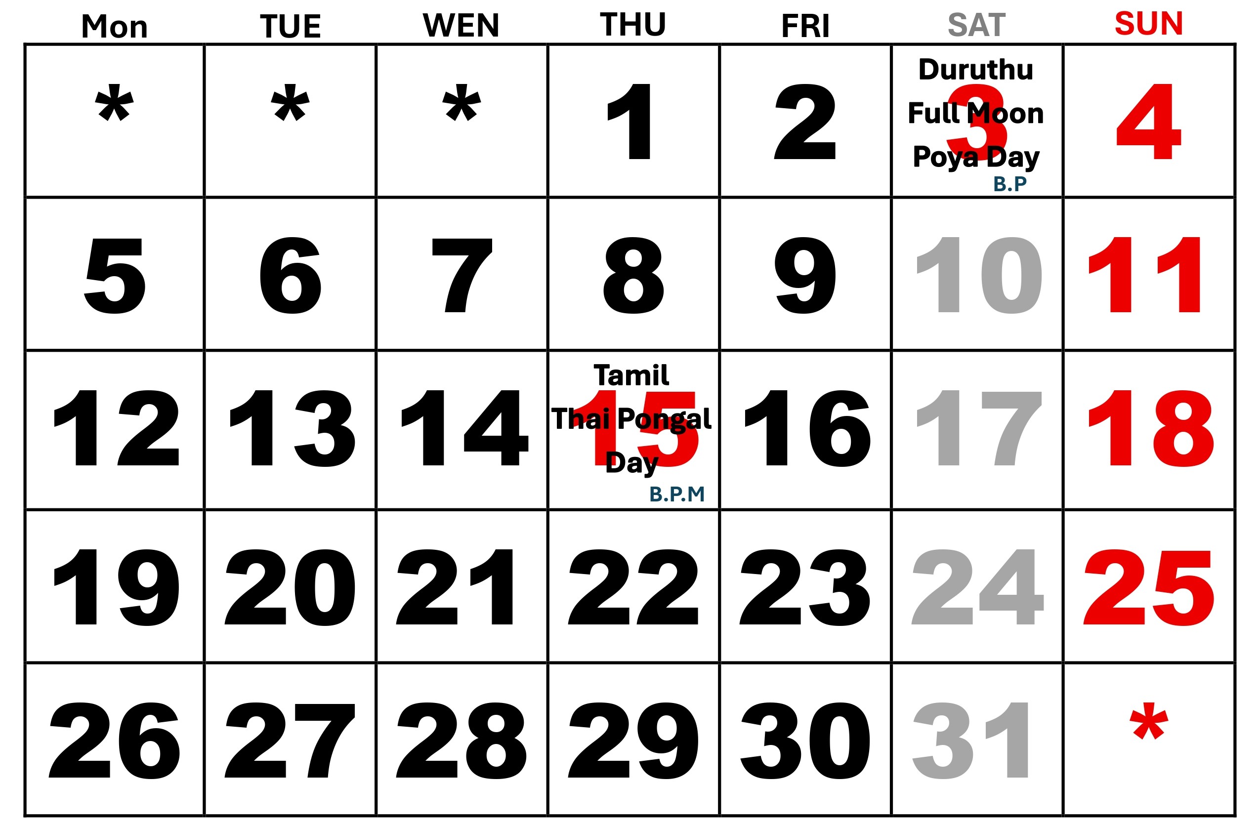 January 2026